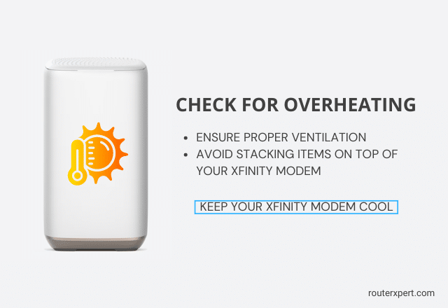 Check for overheating