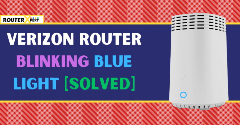 Verizon Router Blinking Blue