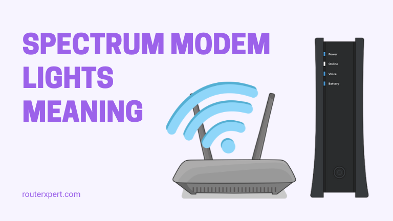 Spectrum Modem Lights