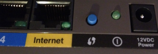 WPS Button on Spectrum Router